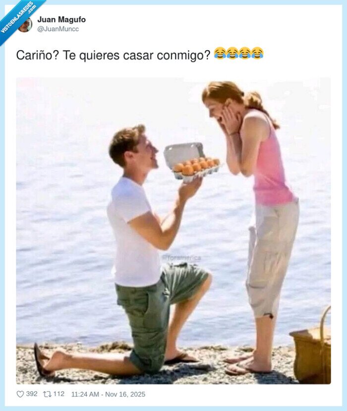 propuesta,huevos,boda,humor,romance