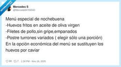 Enlace a Menú con cosas caras, por @Mercede84704540