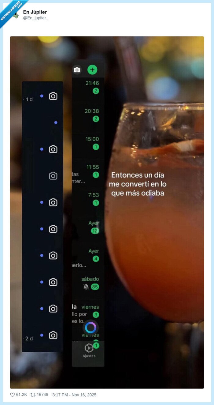 ironía,cambiodeperspectiva,vivenciareal,notificaciones,sin leer,reflexión