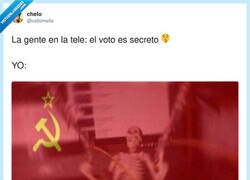 Enlace a Me la suda que sepan a quién voto, por @cellomella