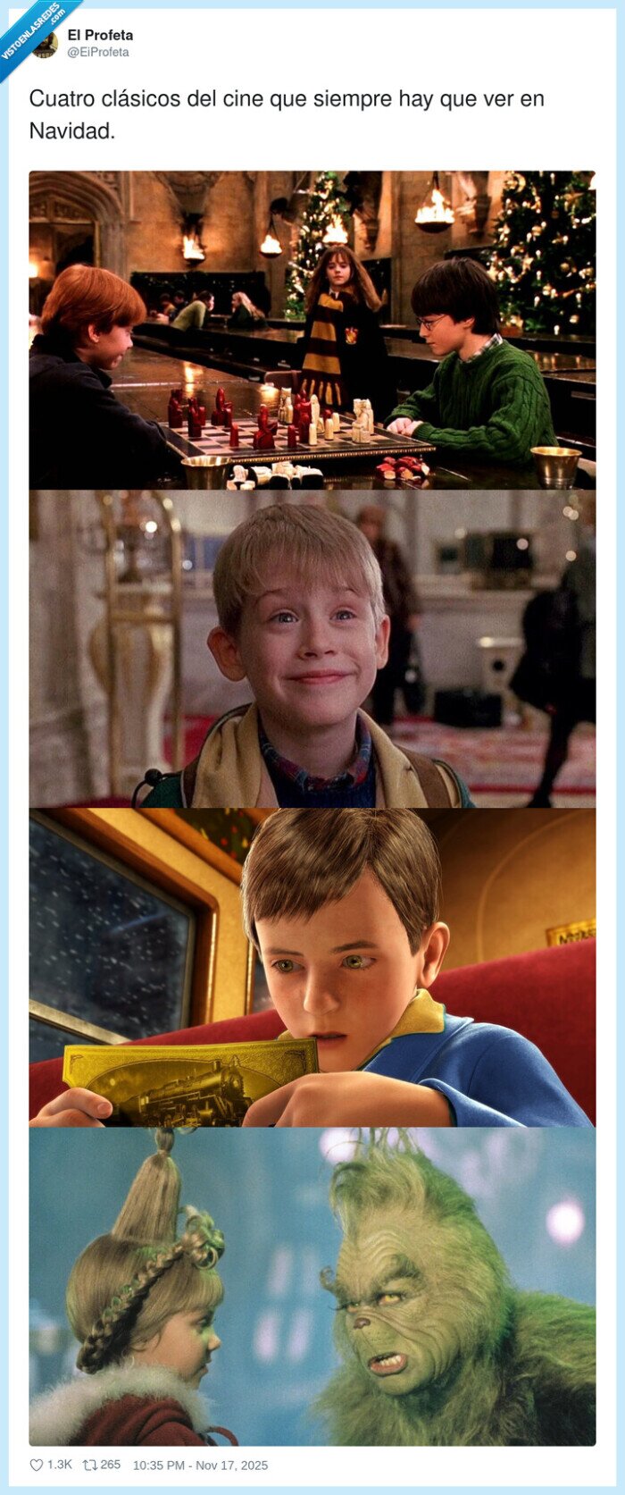 Navidad,Cine,Películas,Harry Potter,Grinch