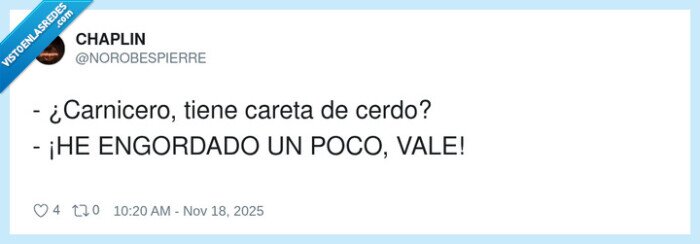 carnicero,cerdo,engordar,diálogo