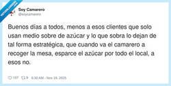 Enlace a La gente tiene muy mala leche, por @soycamarero