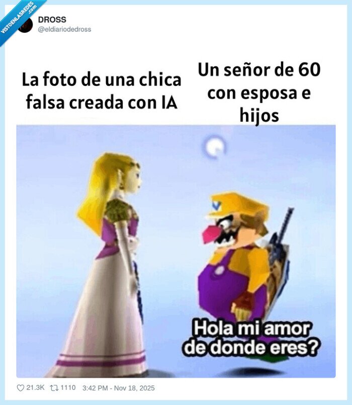 IA,falso,amor,mario,princesa