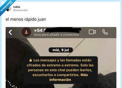 Enlace a Juan, hay que ser más rápido, por @nosoyrubiia