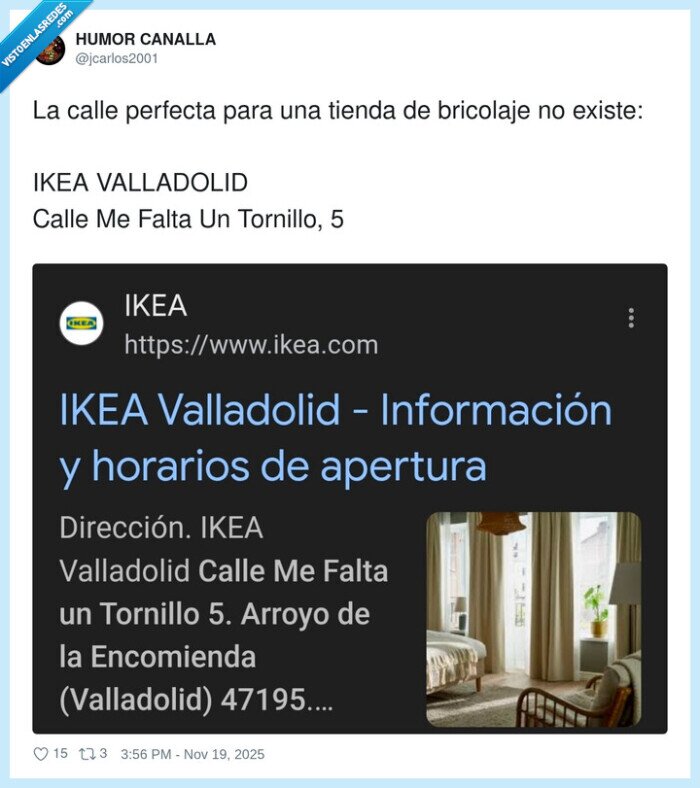 bricolaje,Ikea,calle,tornillo,Valladolid