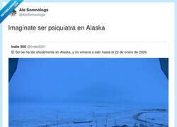 Enlace a Los psiquiatras en Alaska están montados en el dólar, por @AleSomnologa