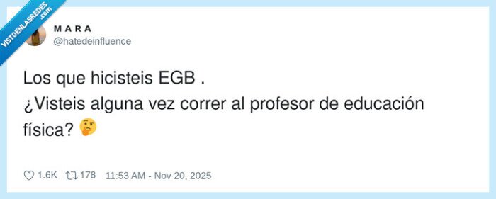 EGB,educaciónFísica,recuerdos,profesor,correr