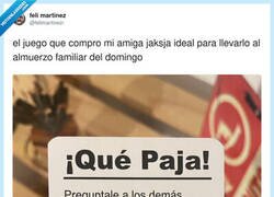 Enlace a El juego perfecto para la comida familiar... si no hay abuelos presentes, por @felimartinezr