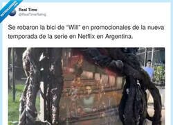 Enlace a A quién se le ocurre meter una bici real en un anuncio..., por @RealTimeRating