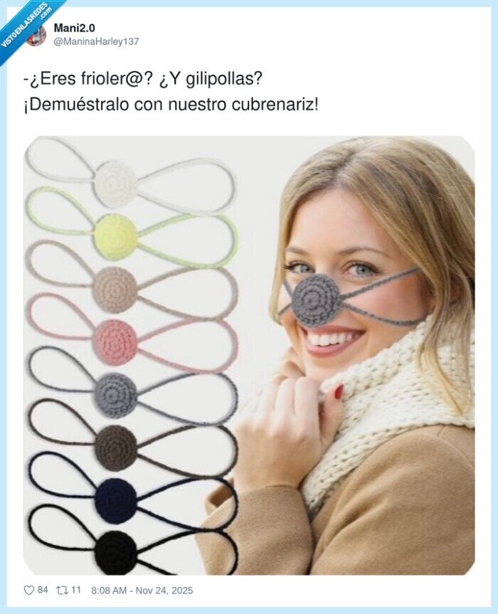 cubrenariz,frioler@,gordas,accesorios,moda