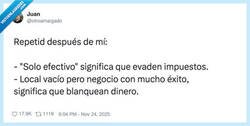 Enlace a 2 simples lecciones sobre el dinero, por @otroamargado