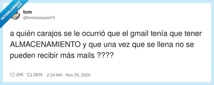 Gmail,almacenamiento,correo electrónico,espacio,restricciones