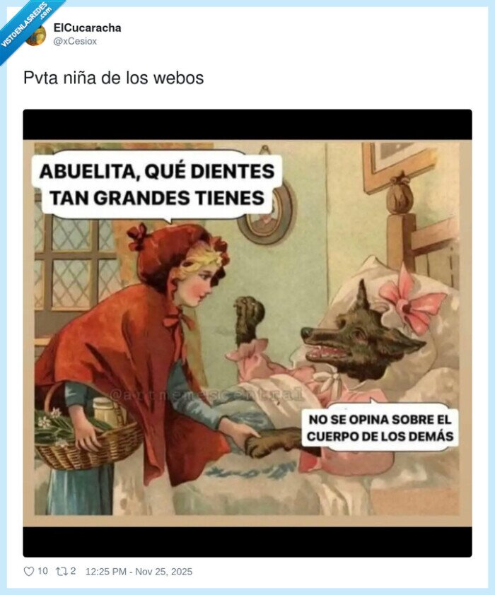 caperucita,abuelita,dientes,cuerpo,sabiduría