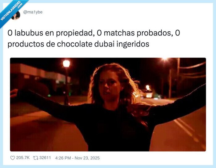 labubus,chocolate de dubai,matcha,libertad,Tendencias