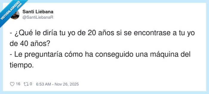 tiempo,máquina,20años,40años