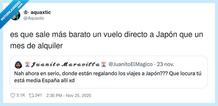 vuelos,Japón,alquiler,España,economía