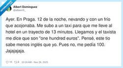 Enlace a Te vio toda la cara de turista pardillo, por @albeert5_