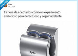 Enlace a Dyson secamanos: ambición, diseño... y manos que nunca se secan, por @___frye