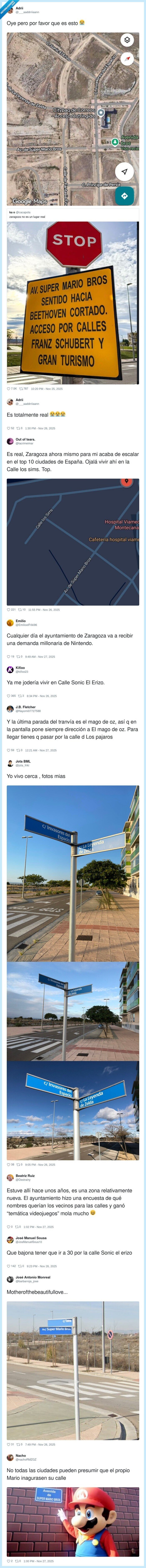 Zaragoza,Super Mario Bros,Beethoven,Franz Schubert,Gran Turismo,calles