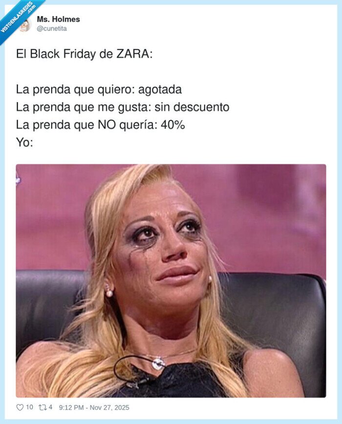 Black Friday,España,rebajas,shopping,compras,Zara,humor