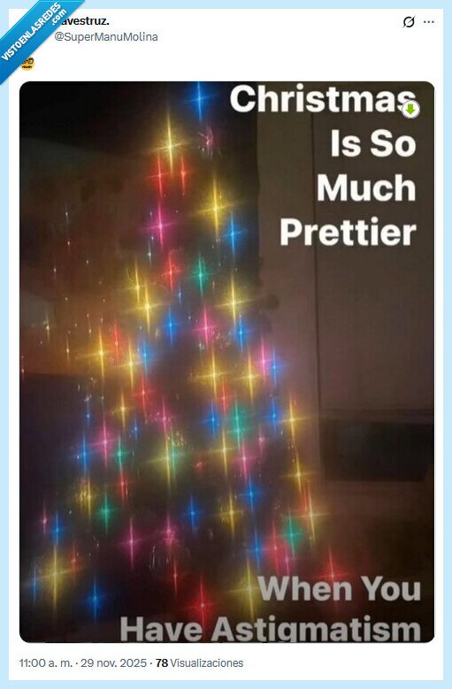 astigmatismo,navidad,bonita