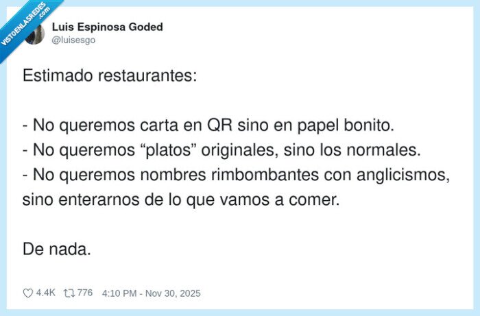 restaurantes,carta,platos,nombres,sugerencias