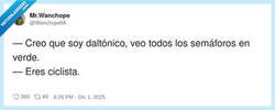 Enlace a Confirmo, los ciclistas viven en un GTA aparte, por @WanchopeMr