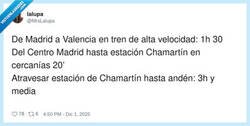 Enlace a Chamartín no es estación, es el DLC del viaje, por @MrsLalupa