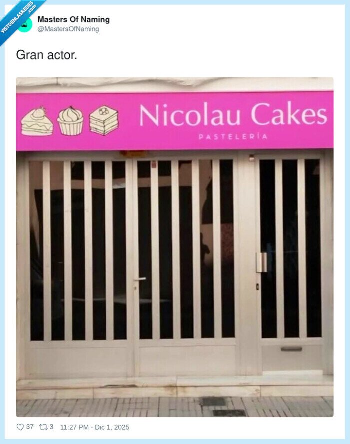 pasteleria,nombremalo,cachonde,carnicero,burla