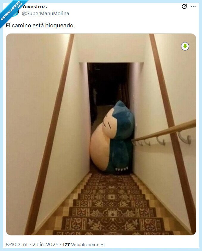 camino,snorlax,bloqueado
