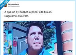 Enlace a Menudo buen olfato con los titulares, por @ElHespanolazo