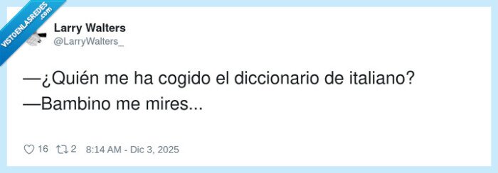 1710010 - Nivel de italiano: aprobado por la RAE y suspendido por Dante, por @LarryWalters_