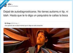 Enlace a Hasta que no me lo ponga el psiquiatra en la bio, yo no tengo nada, por @huronenfadao