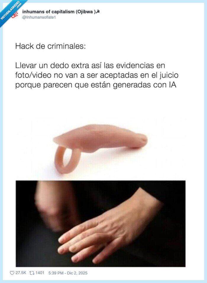 dedos,evidencia,AI,hacks,criminal