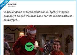 Enlace a Spotify Wrapped: a ver qué sorpresa me traen mis 3 mismas canciones de siempre, por @Indie5051