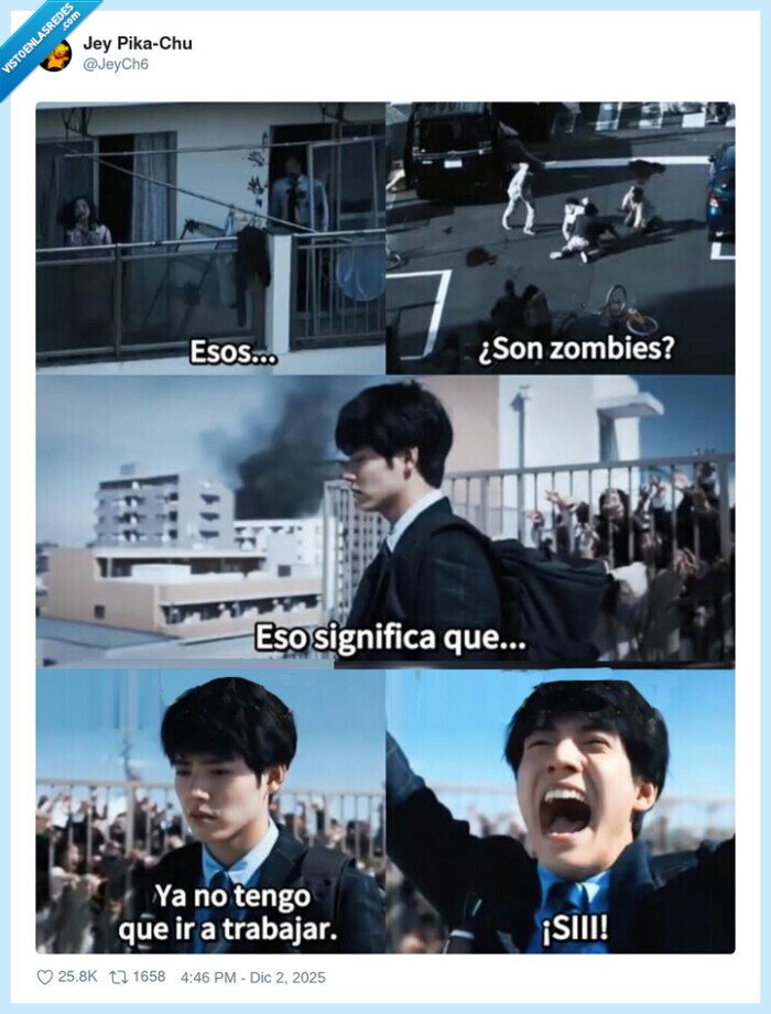 zombies,trabajo,alivio,comunidad,reacción