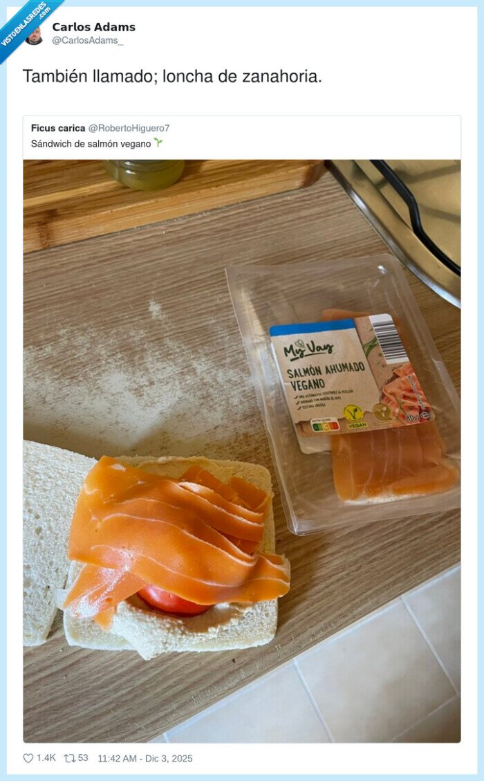 vegano,salmón,zanahoria,sandwich