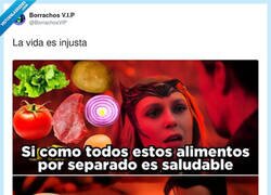 Enlace a El problema no soy yo, son las matemáticas nutricionales, por @BorrachosVIP