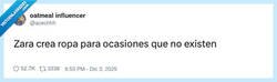 Enlace a Zara diseña ropa para ir a eventos que solo existen en tu ansiedad social, por @acechhh