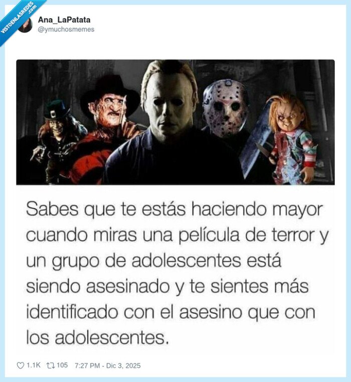 terror,adolescentes,asesino,identificación,crecimiento