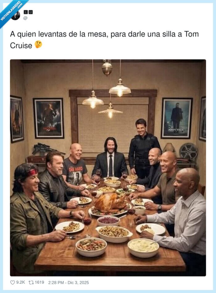 cena,actores,TomCruise,mesa,peliculas