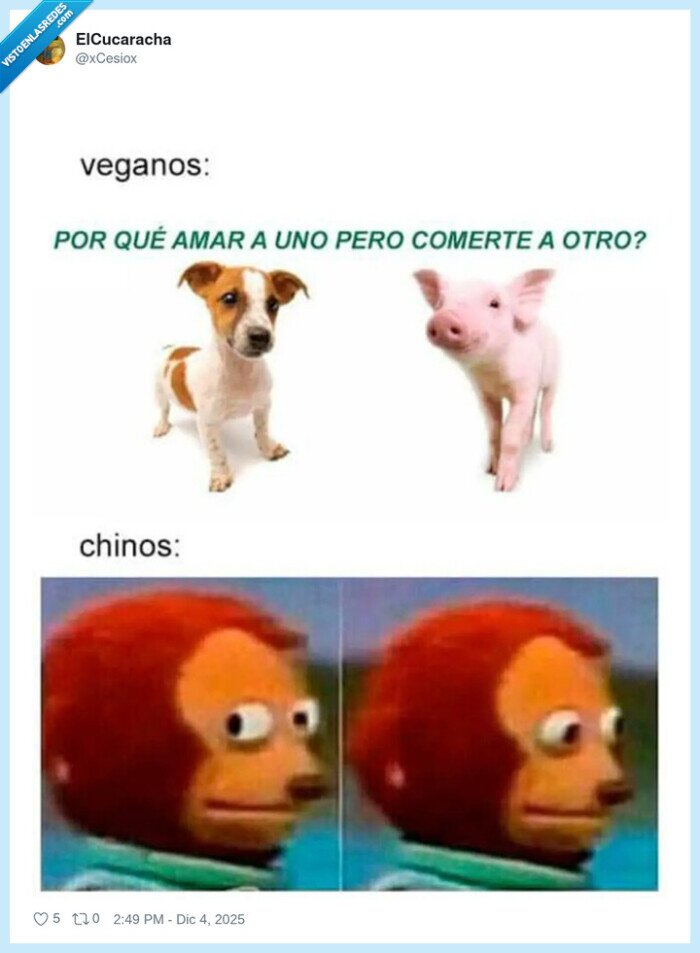 veganos,comida,cultura,diferencias,chinos