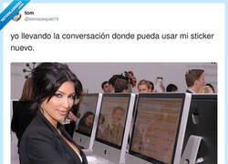 Enlace a Yo metiendo el tema traumitas de infancia sólo pa poder mandar el sticker del payaso, por @tomiezequiel15