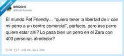 Enlace a Pet friendly no, ansiedad friendly, por @BrioEnfurecida