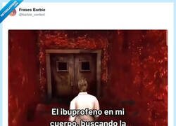 Enlace a El ibuprofeno entrando al cuerpo y viendo que el problema era emocional, por @barbie_context