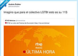Enlace a Confirmamos: España abandona Eurovisión y el colectivo llora, por @AndresRublev