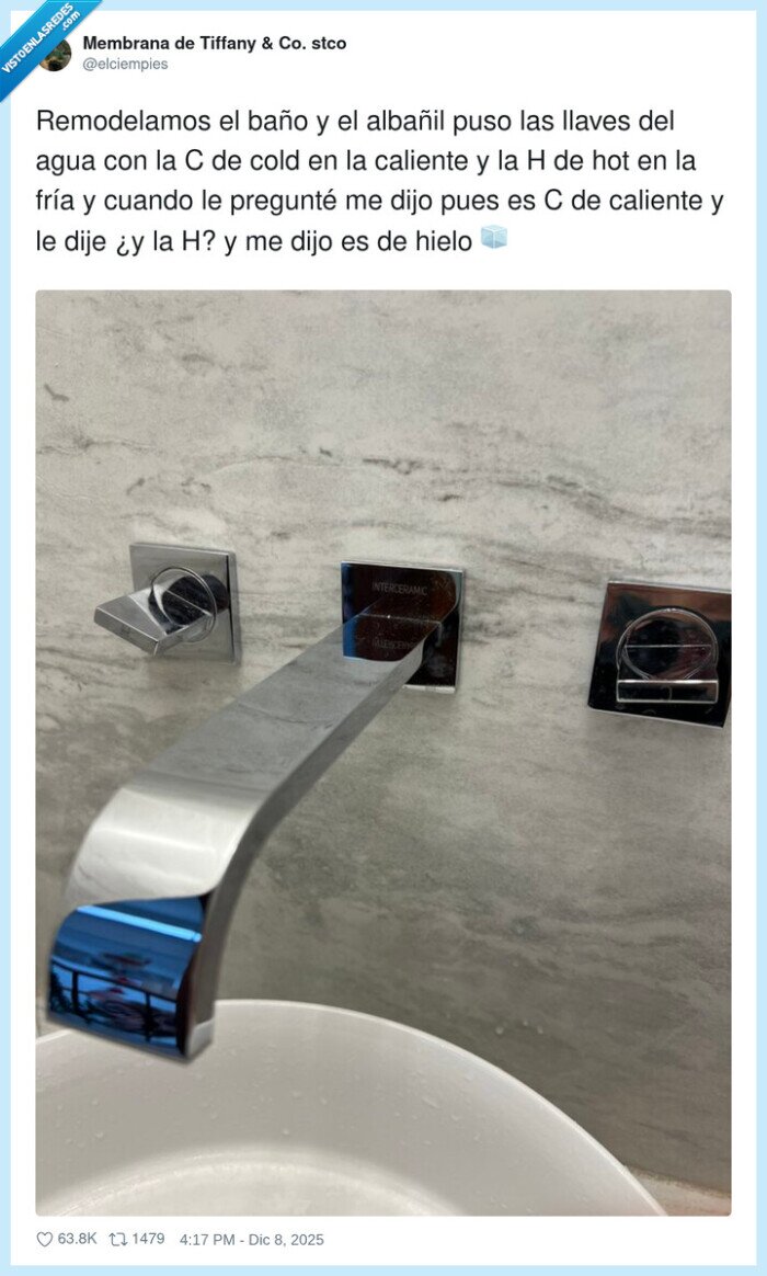 baño,llaves,error,albañil,hielo