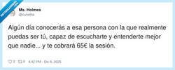 Enlace a El amor de tu vida se llama factura del psicólogo, por @cunetita
