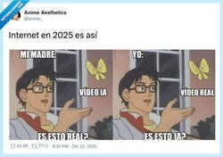 Enlace a Internet en 2025: o es IA o es mi ex mintiendo, pero real real no es, por @anime_
